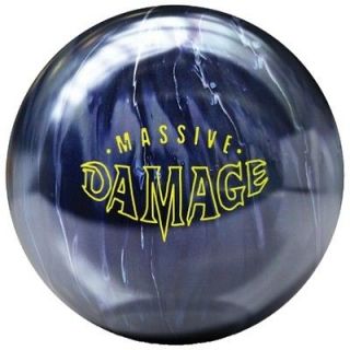 BRUNSWICK MASSIVE DAMAGE bowling ball 1ST QUALITY 15lb. brand new in 