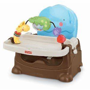 Fisher Price Luv U Zoo Busy Baby Booster Seat Chair NEW