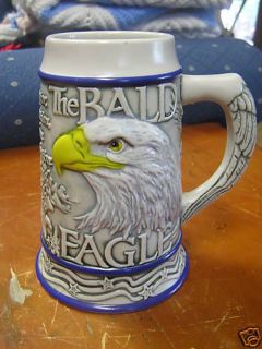 Tom OBriens AMERICAN ANIMAL STEIN The Bald Eagle
