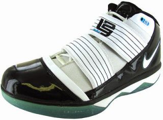   Men Zoom Soldier III Basketball Shoe, Black/White/Baltic Blue, US 13