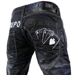 Premium K&M Kosmo Lupo Mens Trousers Jeans W30 W31 W32 W34 / L32 L34