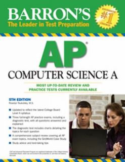 Barrons AP Computer Science A by Roselyn Teukolsky M.S. 2010 