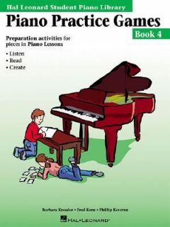 Piano Practice Games by Phillip Keveren, Barbara Kreader and Fred Kern 