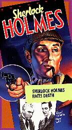 Sherlock Holmes Faces Death VHS