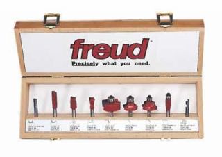 Freud 88 100 9 Piece Basic Router Bit Set (1/4 Shank)