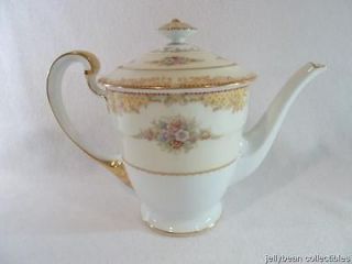 NORITAKE China   BATISTA #601 Teapot / Coffee Pot
