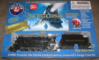   Lionel The Polar Express Battery Powered G Gauge Train Set 7 11176