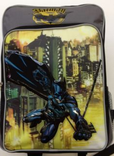 BATMAN JOKER DC COMICS LARGE BACKPACK SCHOOL BAG 16 tote messenger 