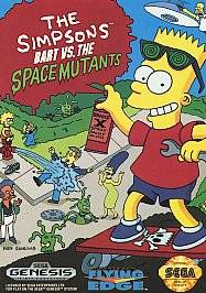 The Simpsons Bart vs. the Space Mutants Sega Genesis, 1992