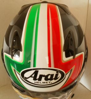 Arai Profile motorcycle helmet Flag Italy Ducati M​oto Guzzi Aprilla 