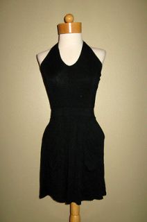 Bebe 2b Ws Solid X FT Mini Dress Black S $49.95   NWT