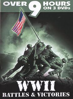 WWII Battles Victories DVD, 2004, 3 Disc Set