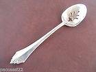 Oneida Belcourt SALAD FORK SILVERPLATED serving spoon slotted
