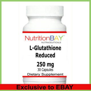 Bottles L Glutathione Reduced, Amino Acid Tripeptide Compound, 250mg 