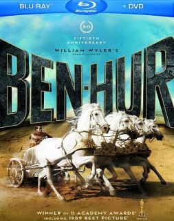 Ben Hur Blu ray DVD, 2012, 4 Disc Set, Fiftieth Anniversary