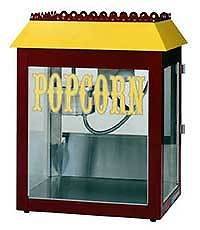 Benchmark Street Vendor Antique Popcorn Machine 4oz kettle TOP ONLY