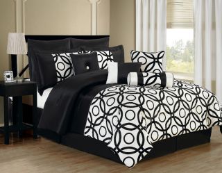 black and white bedding queen in Bedding