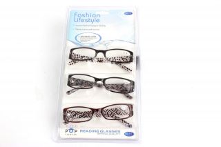 Reading Glasses Fashion 3 Set Retail Pack R1130