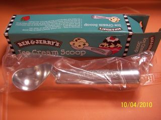 Ben & Jerrys 100% Aluminum Ice Cream Scoop NEW IN BOX