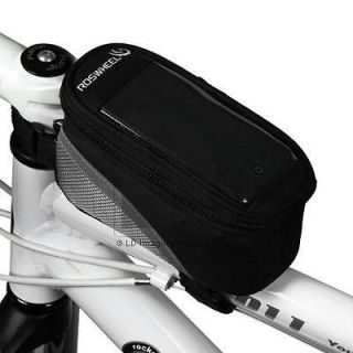 2012 NEW Cycling Bike Bicycle Frame Front Tube Bag For iPhone HTC Cell 
