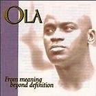 From Meaning, Beyond Definition by Ola Onabule (CD, Oct 2006, Rugged 