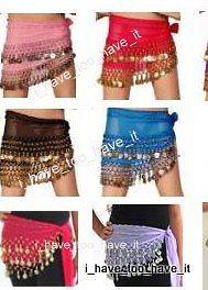 belly dance coin skirts in Clothing, Shoes & Accessories
