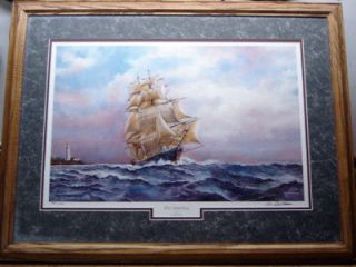 Newly listed Sail Boat America Framed & Matted Art Frames Matting
