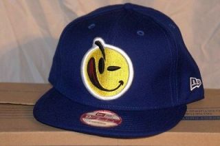 New Era x Yums Happy Face Classic Blue Snapback adjustable 9Fifty hat 