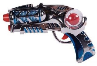   Space toy pistol Laser Ray Gun LIGHTS/SOUND Billy Idol Rebel Yell