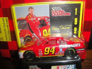   1997 Edition NASCAR  BILL ELLIOTT #96 McDONALDS Car & Card VHTF