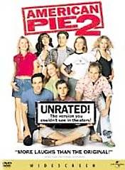 American Pie 2 DVD, 2002, Unrated Version Widescreen Collectors 