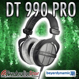 Beyerdynamic DT 990 Pro Headphones NEW DT990Pro DT990 PROAUDIOSTAR