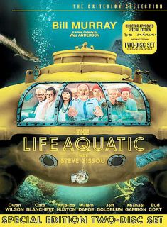 The Life Aquatic With Steve Zissou DVD, 2005, 2 Disc Set, Widescreen 