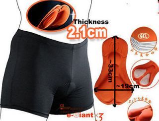   Bicycle Bike Men 3D Padded Underwear Shorts Pants Coolmax Size XL 03