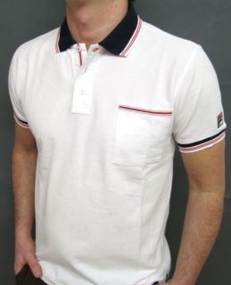   80s Polaris Polo Shirt BB1,Borg,Settanta White S,M,L,XL,2XL RRP £50