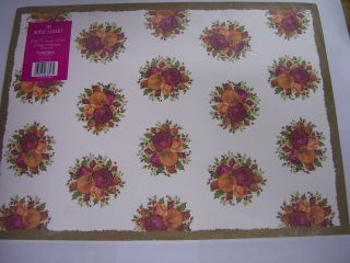 Royal Albert Old Country Roses Paper Placemats s/24