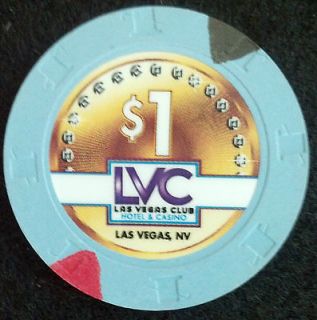 LAS VEGAS CLUB New Released Oct. 2012 House Chip (Las Vegas, NV)