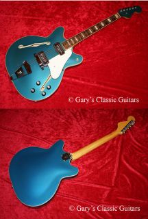 1966 Fender Coronado II, Amazing looking Lake Placid Blue finish