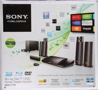  Sony BDV T79 3D Blu Ray Player Home Entertainment System 5.1 Channel