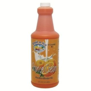 Fruit N Ice Orange Cream Blender Frozen Mix 31 Bottles