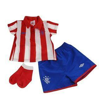 Rangers FC Glasgow Shirt Jersey Baby Football Soccer Away 3rd Kit 2010 