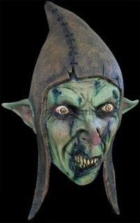 Newly listed hobgoblin horror latex mask green evil goblin halloween 