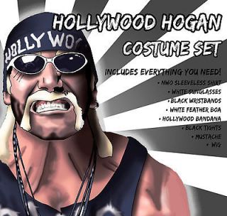 Hulk Hogan Hollywood Costume Adult *New*
