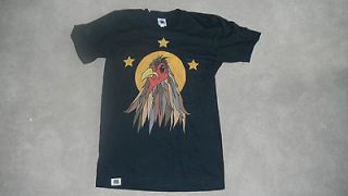 PNOY Apparel x Scrapper Black Philippines Rooster T Shirt Size Small S 
