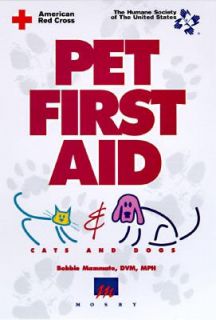 Pet First Aid Cats and Dogs by Bobbie Mammato 1997, Paperback