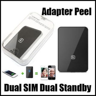   Dual Standby Adapter Peel for iPhone iPad iTouchTablet PC Bluetooth