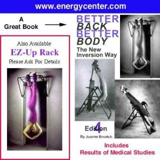 EZ UP Inversion RACK&GRAVITY BOOTS bar Teeter Hang Ups