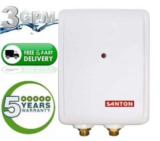 Electric Tankless Instant On Demand Hot Water Heater 3 GPM Whole House