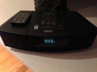 BOSE WAVE RADIO WIVE CD PLAYER BLACK EXCELLENT CONDITION