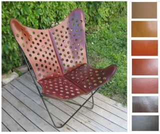   Quinta BKF Butterfly Chair   Leather Hardoy Sling Bonet Chairs